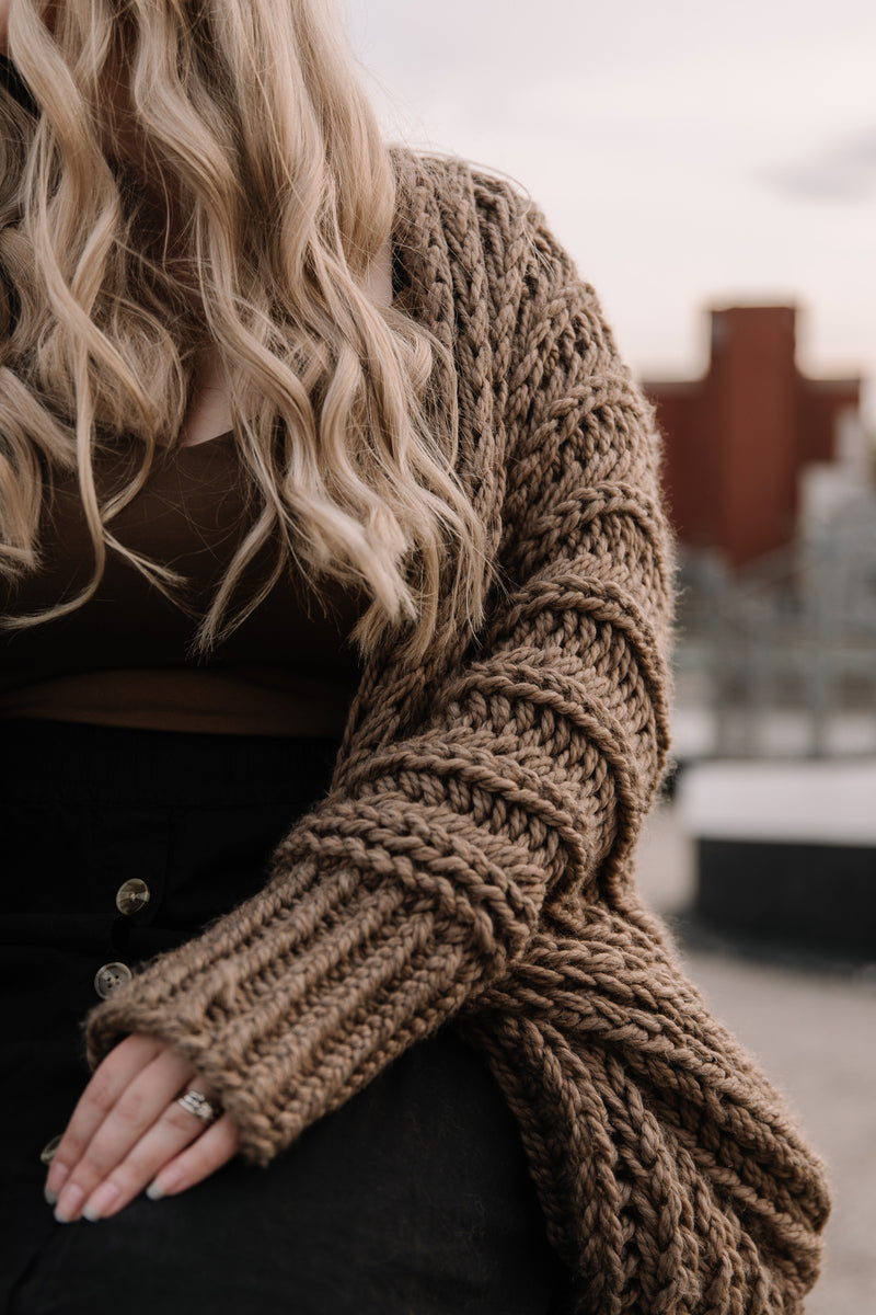 Knit Pattern: Wicker Cardigan