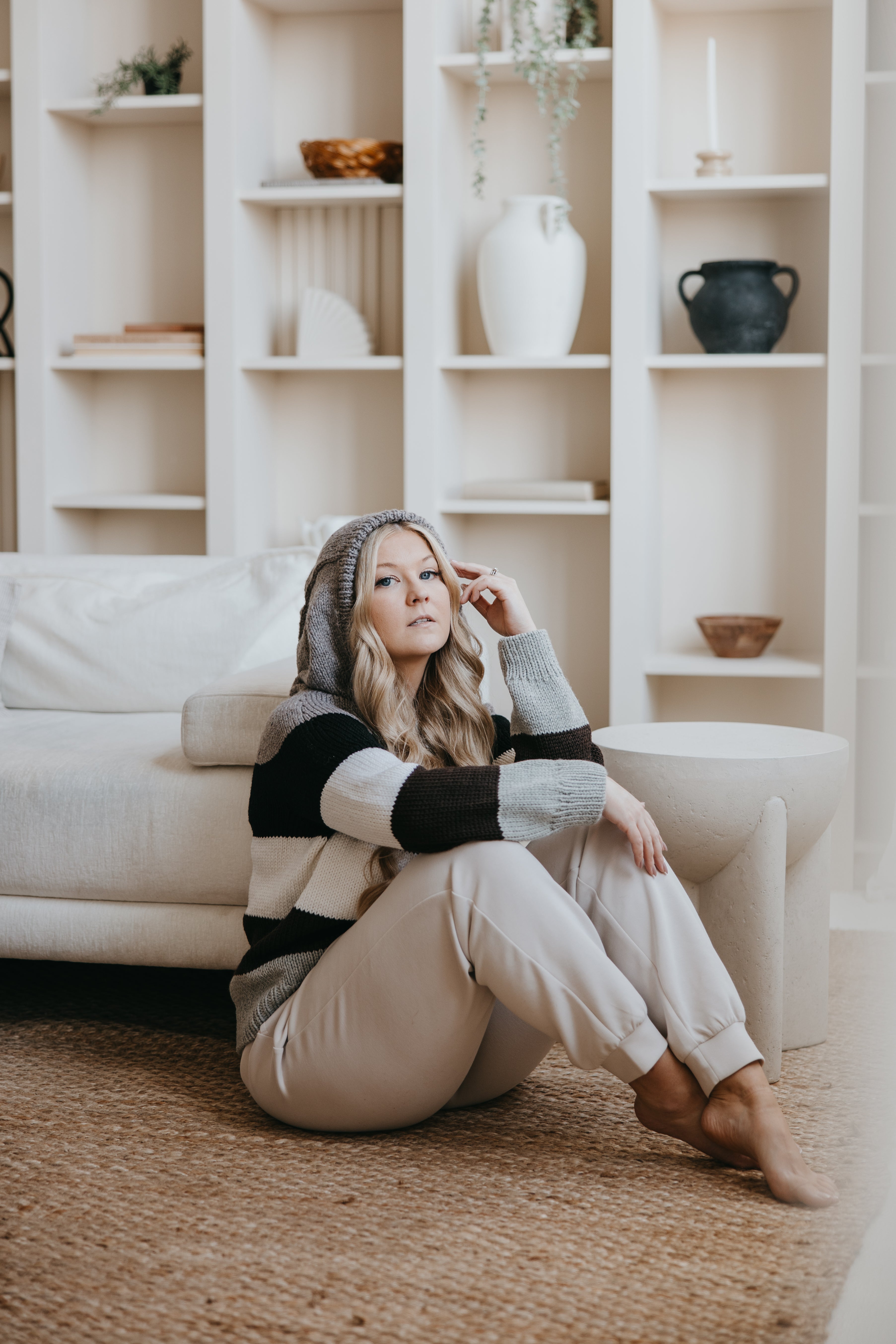 Knit Pattern: Classic Stripe Hoodie