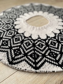 Knit Pattern: Web of Diamonds Sweater