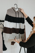 Knit Pattern: Classic Stripe Hoodie