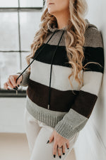 Knit Pattern: Classic Stripe Hoodie