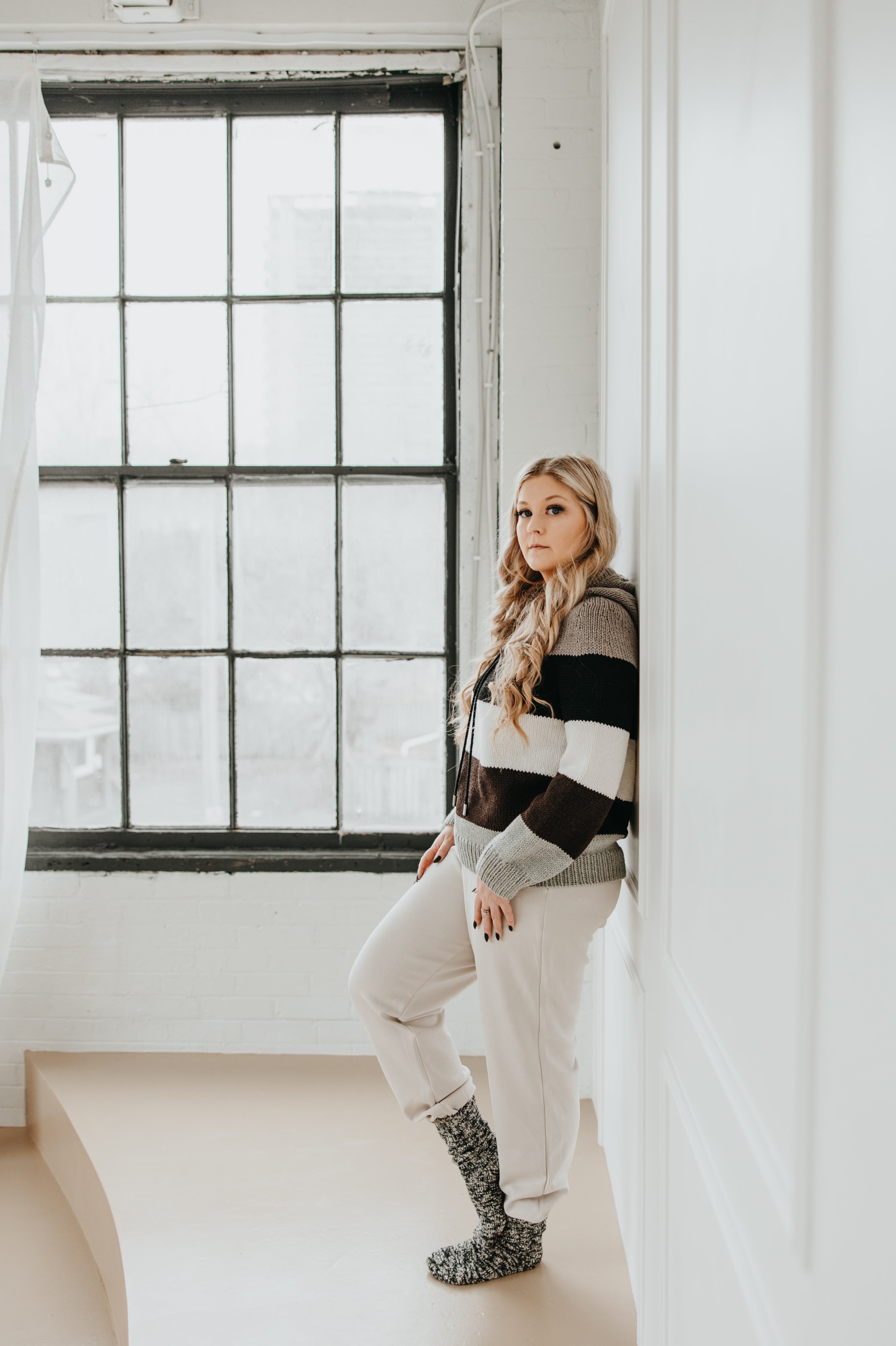 Knit Pattern: Classic Stripe Hoodie