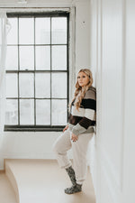 Knit Pattern: Classic Stripe Hoodie
