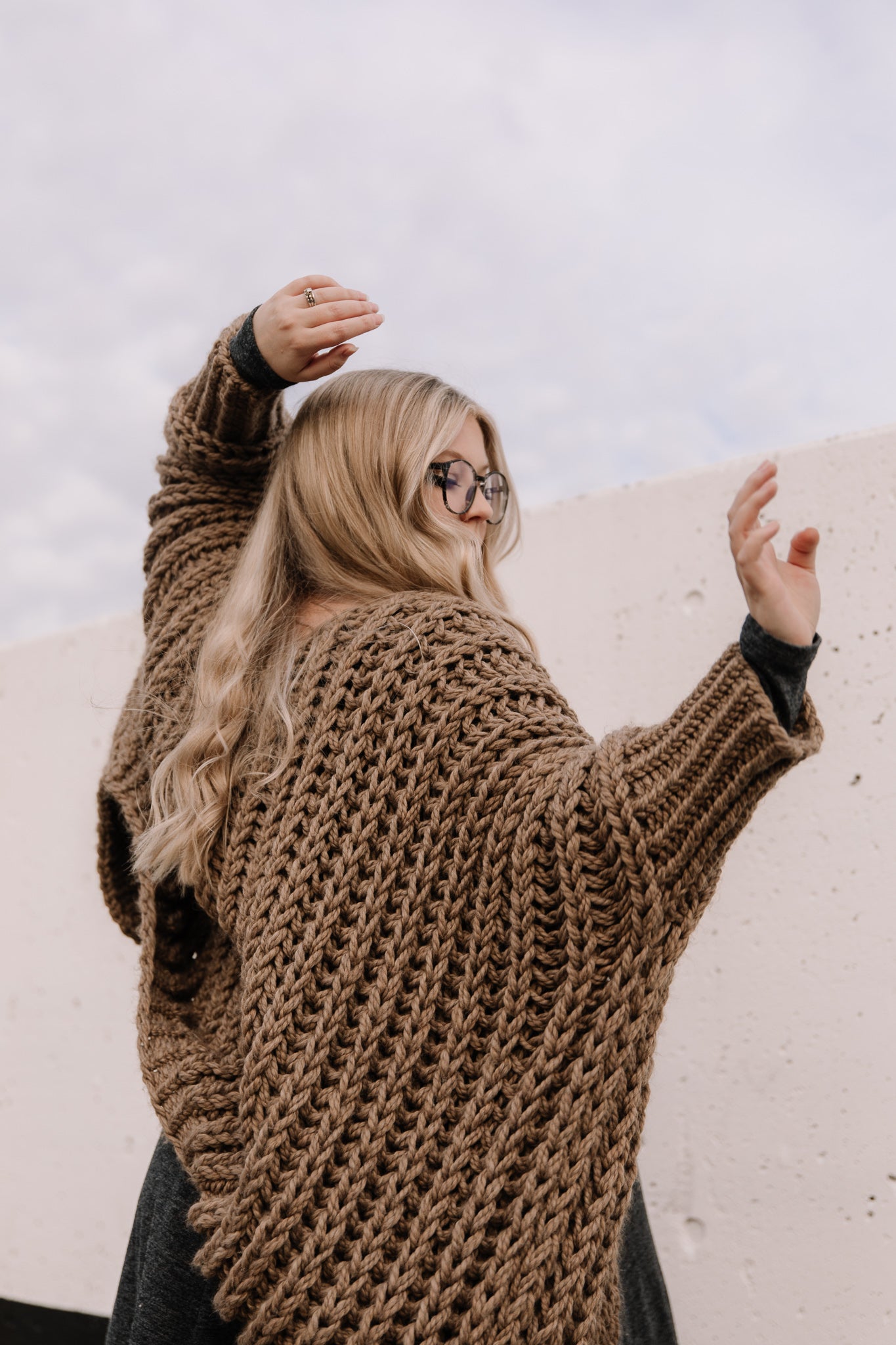 Knit Pattern: Wicker Cardigan – whiteowlcrochetco