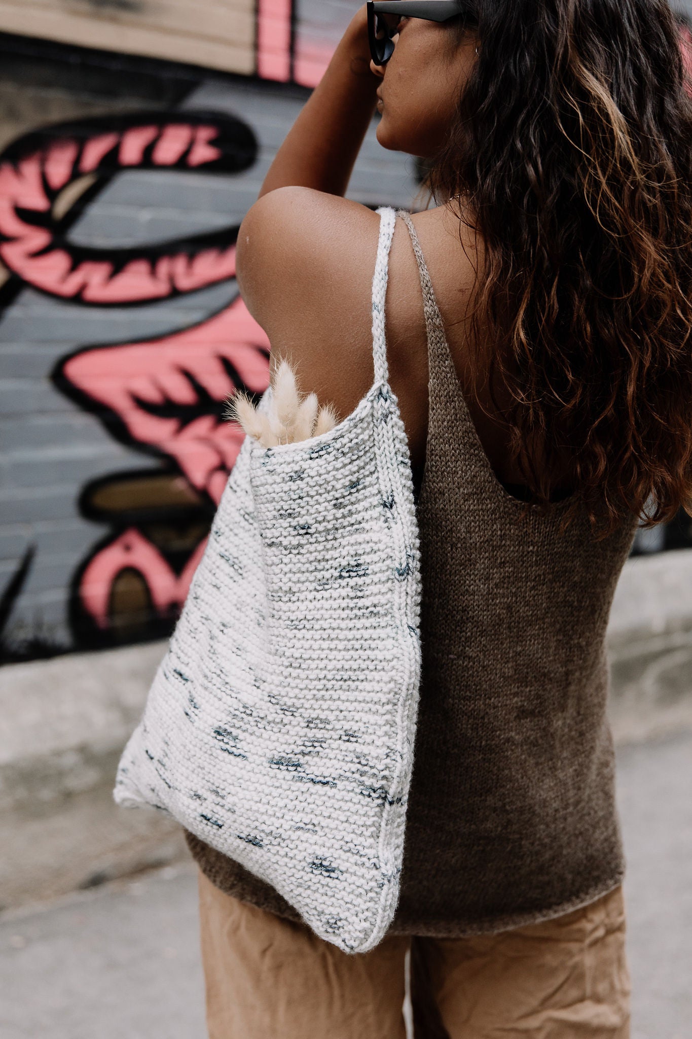 Knit Pattern: Quarry Triangle Bag