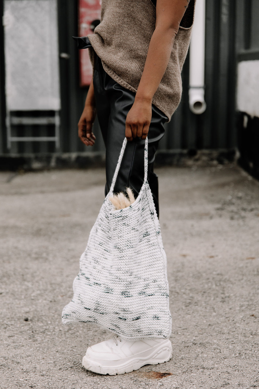 Knit Pattern: Quarry Triangle Bag