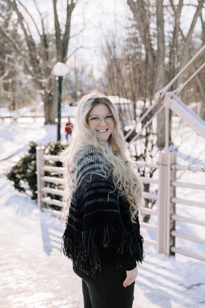 Crochet Pattern: Feisty Fade Shawl