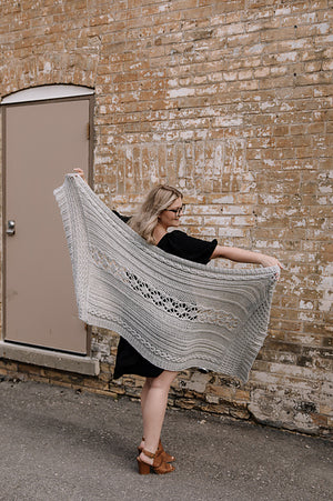 Knit Pattern: Eloise Blanket Wrap