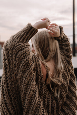 Knit Pattern: Wicker Cardigan – whiteowlcrochetco