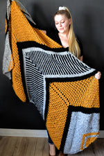 Knit Pattern: S.I.C. Blanket Wrap