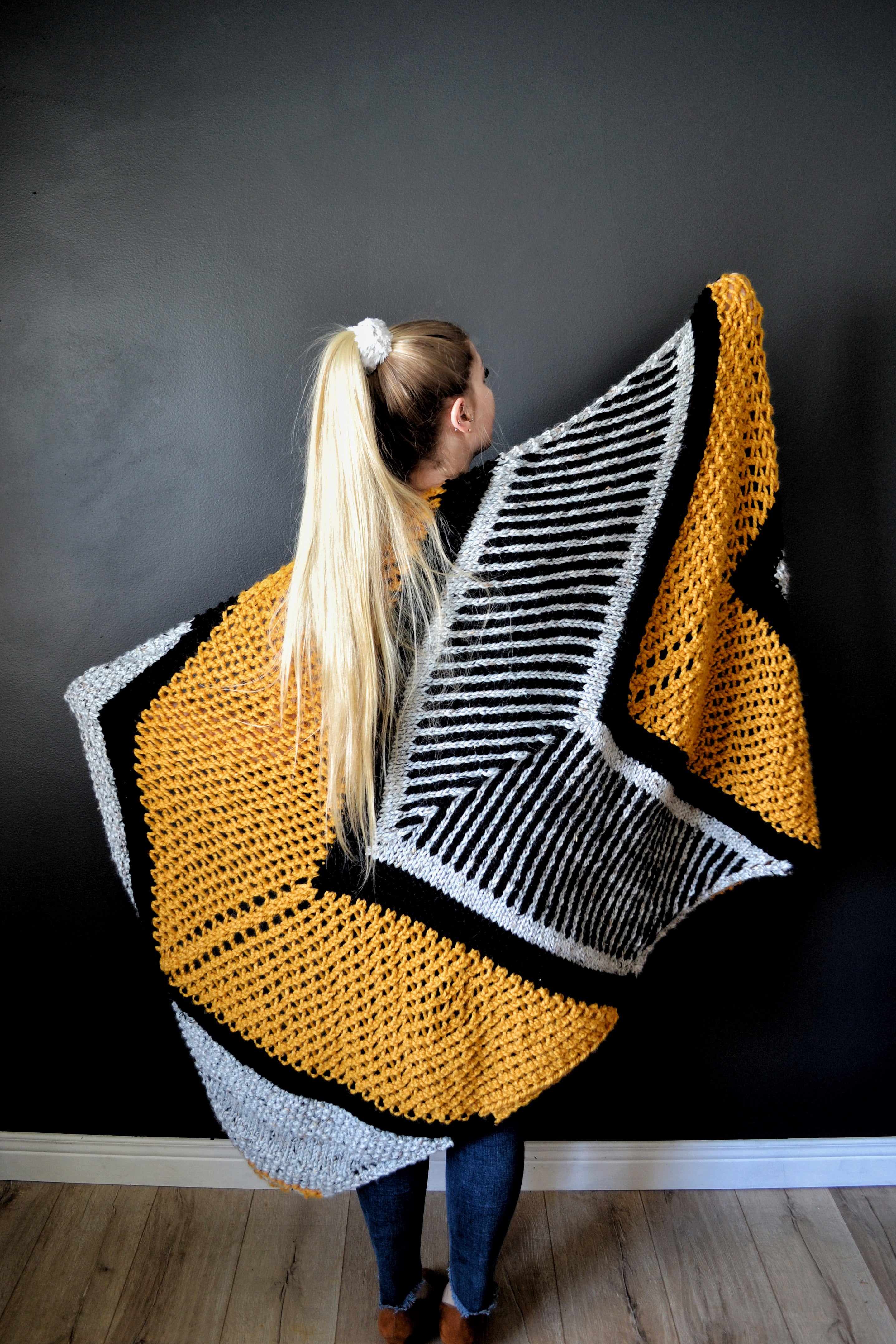Knit Pattern: S.I.C. Blanket Wrap
