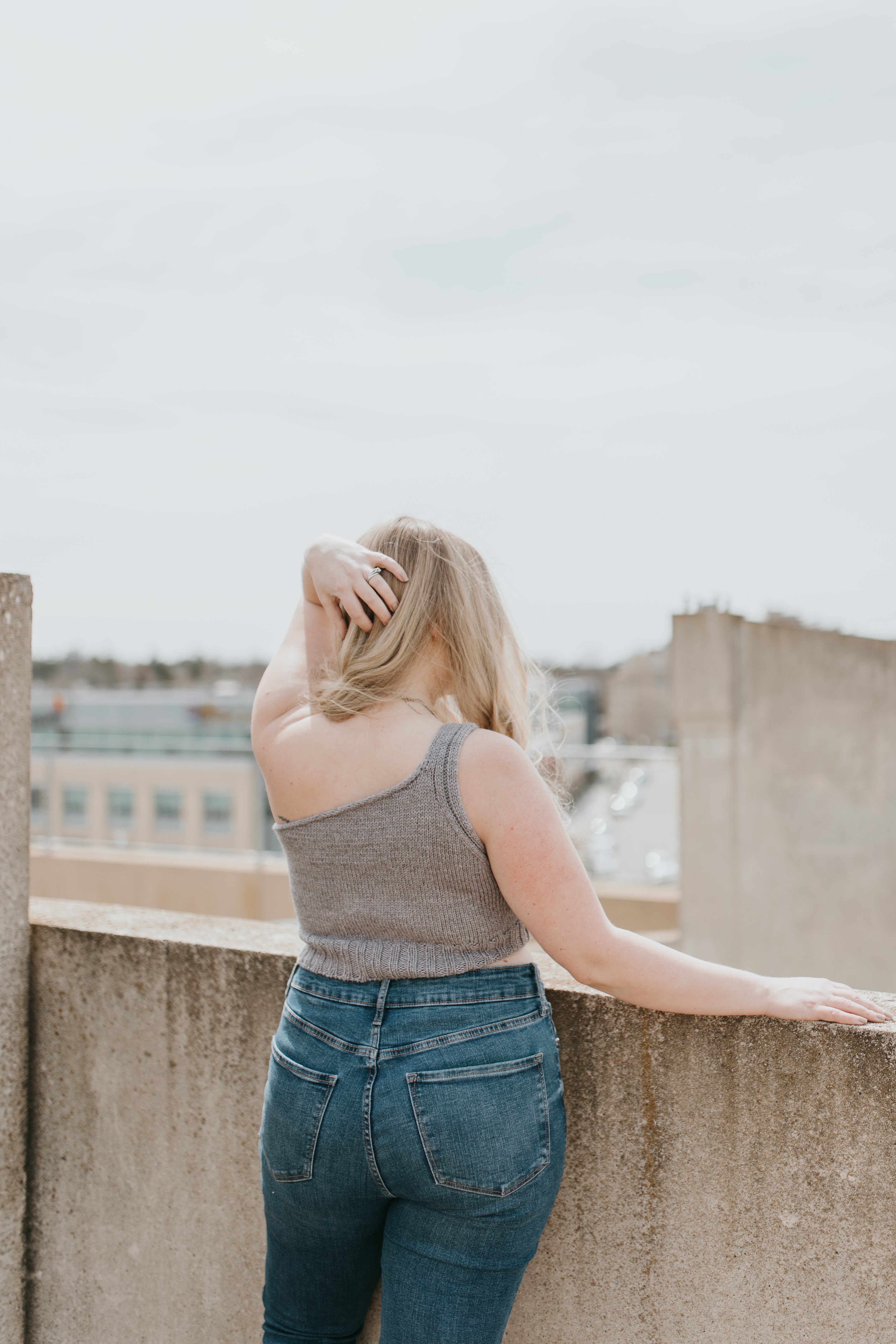 Knit Pattern: Nimbus Crop Tank