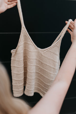 Knit Pattern: Lobelia Tank