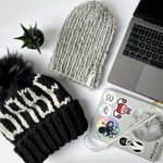 Knit Pattern: Not Twisted Sister Beanie