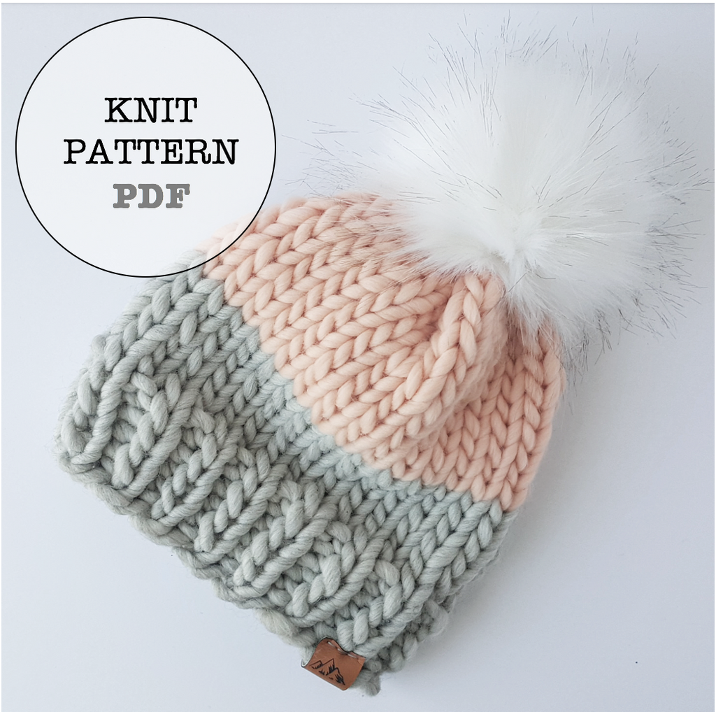 Knit Pattern: WOCxWAK Basic Beanie