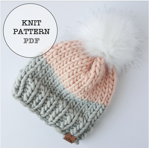Knit Pattern: WOCxWAK Basic Beanie
