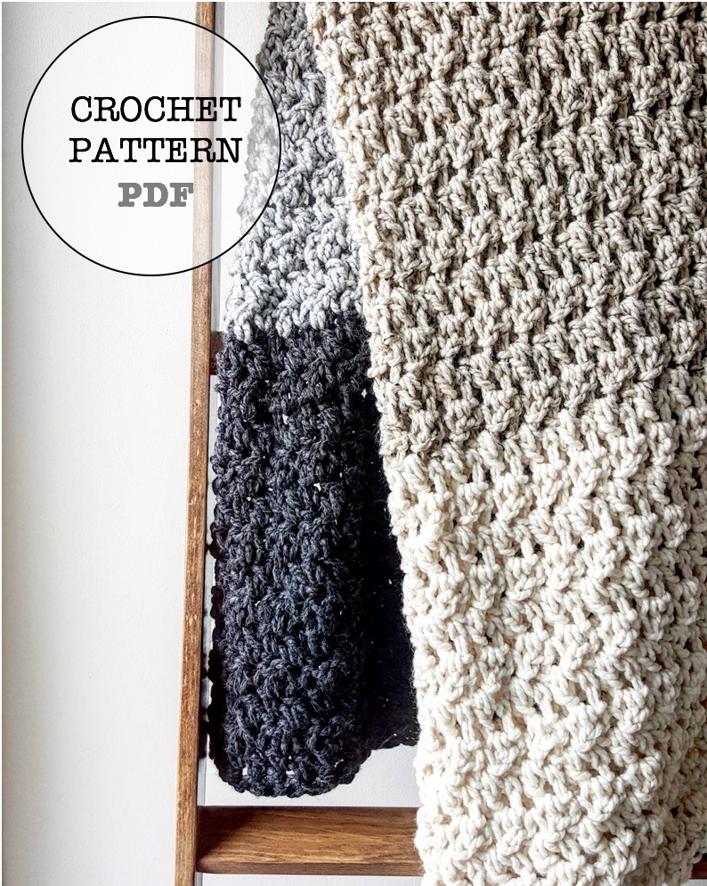 Crochet Pattern: Everest Blanket
