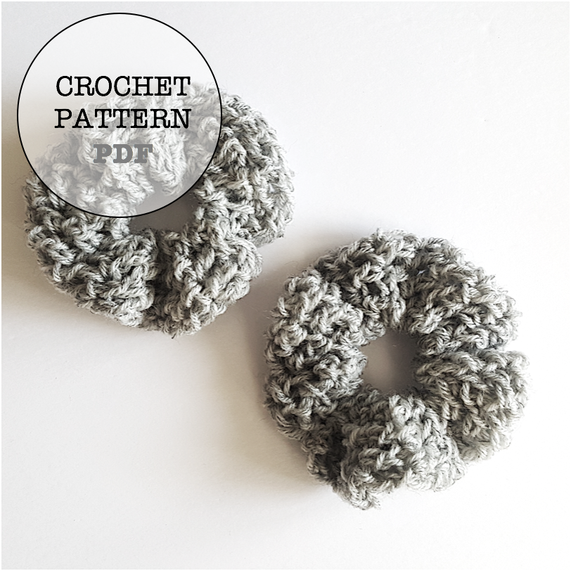Crochet Pattern: Top Knot Scrunchie