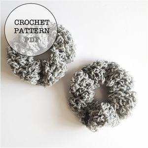 Crochet Pattern: Top Knot Scrunchie