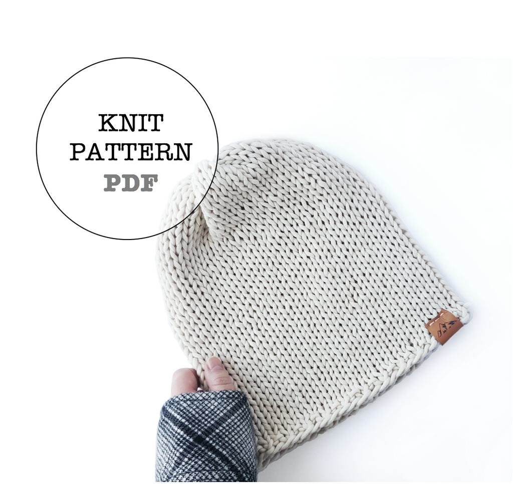 Knit Pattern: Gibson Slouch