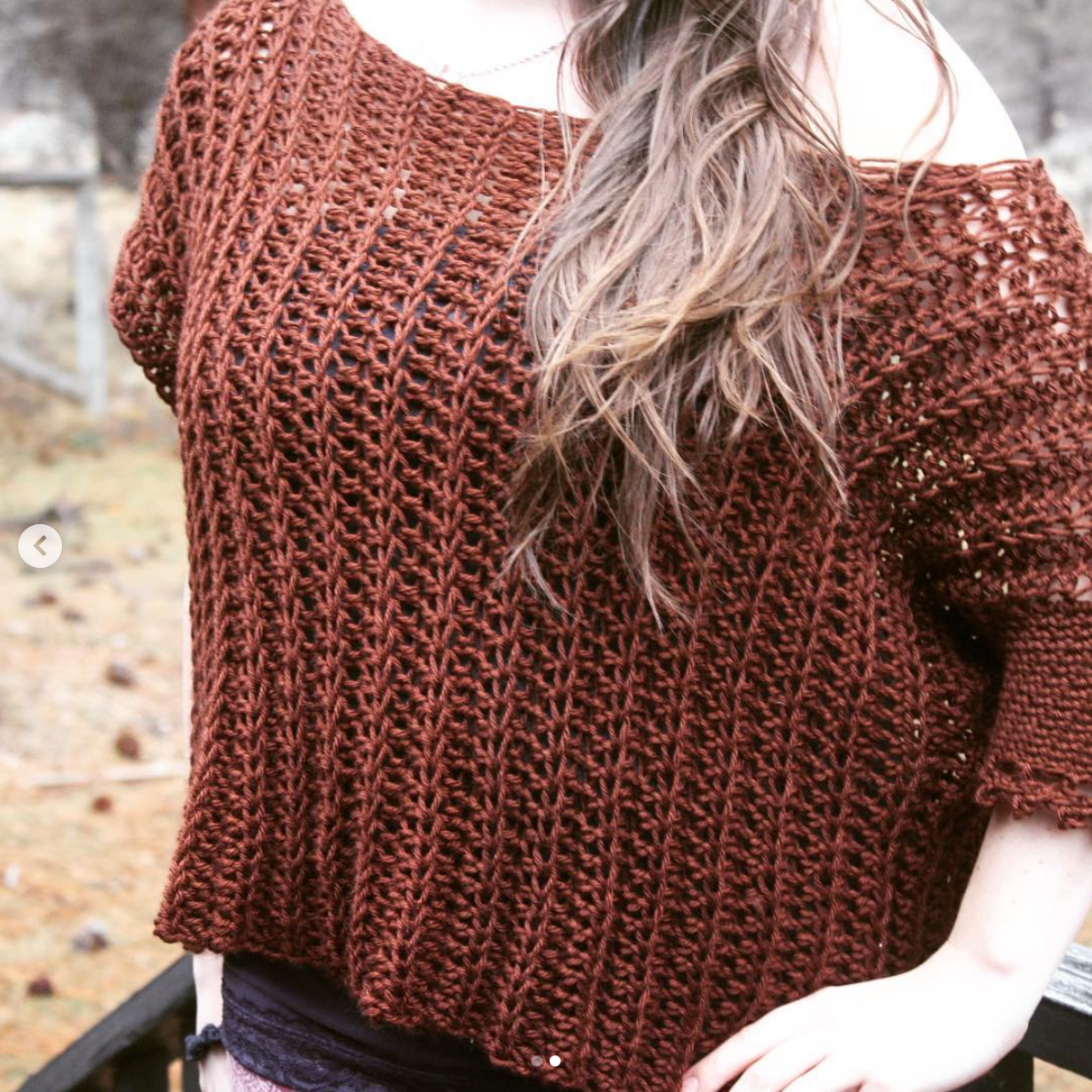 Crochet Pattern: Cedarbrook Sweater