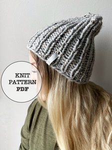 Knit Pattern: Not Twisted Sister Beanie