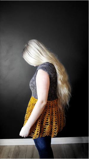 Crochet Pattern: Vantis Peplum