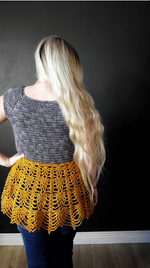Crochet Pattern: Vantis Peplum
