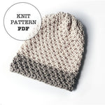 Knit Pattern: Saturday Slouch